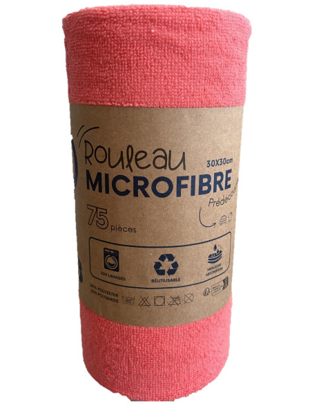 Rouleau Microfibre 75 format prédécoupées