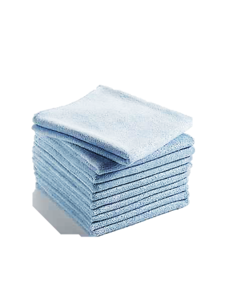 Serpillère microfibre bleue