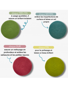 Disque diamant vert très fin:4 FLEXIS 2