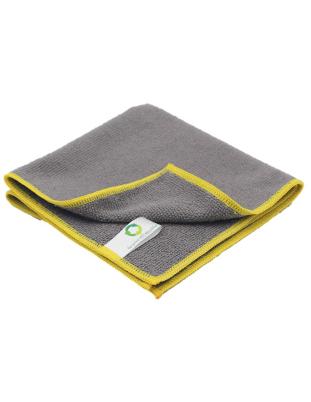 Lavette bouclette microfibre anthracite recyclé