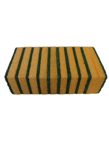 10 tamponges vert Premium Type S