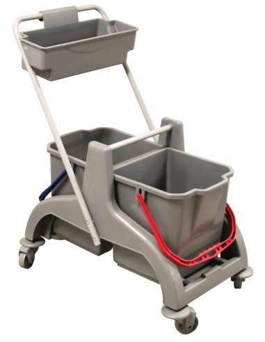 Chariot Bob 2 gris