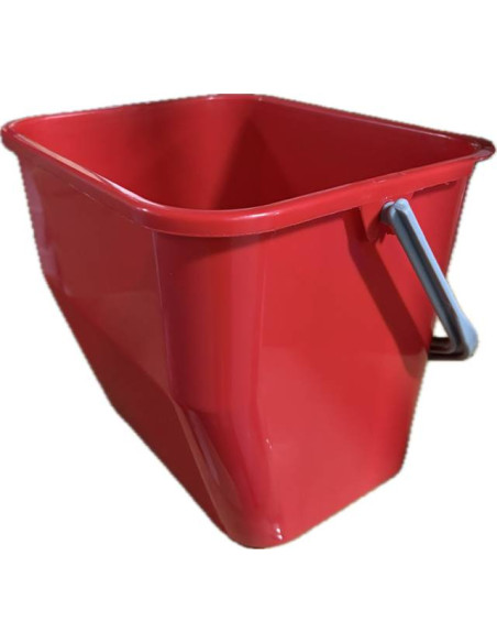 Seau plastique avec anse pour chariot MATHIS