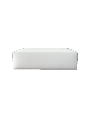 10 éponges mélamine blanche
