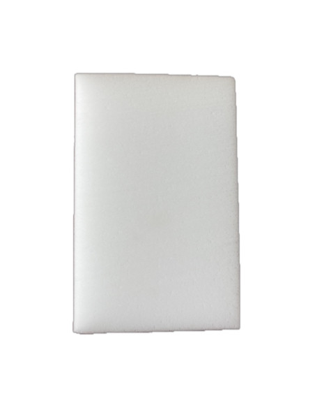 10 éponges mélamine blanche