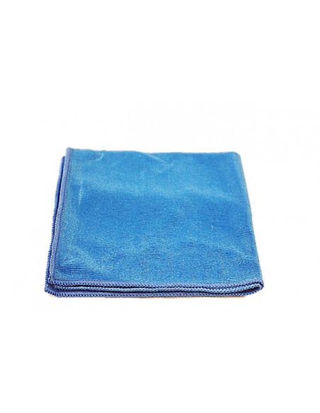 Lavette microfibre "spécial vitre" bleue
