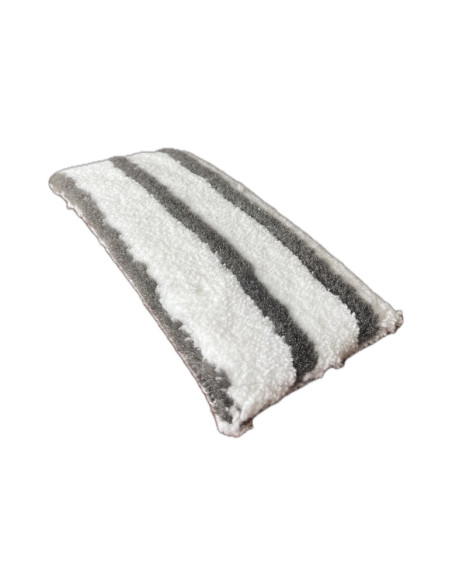 Pad microfibre rectangulaire rayures grises 225x115x15 mm