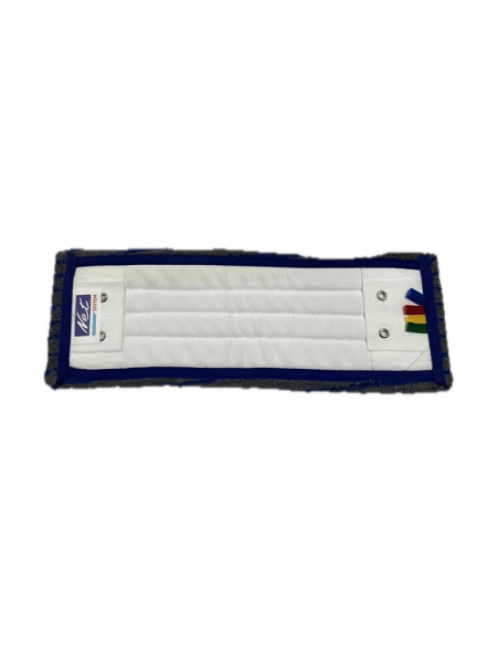 Frange microfibre NetSystem grattante languettes + poches + 2 oeillets